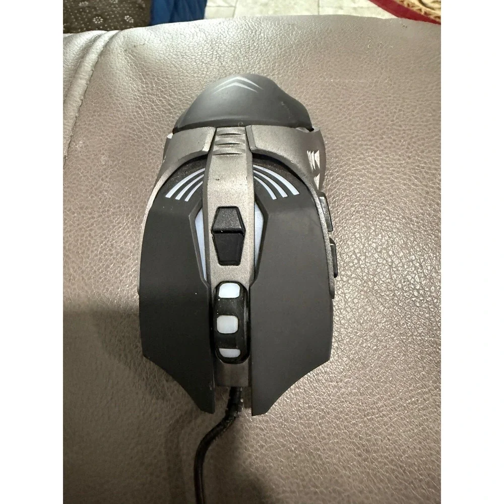 RGB LED Gaming Mouse Wired USB 2100 DPI Optical‎ Computer Mouse